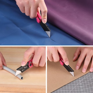 Foto 7 | Cuchillo Utilitario Plegable Workpro Mini Cortador De Cajas Con 10 Cuchillas - Venta Internacional.
