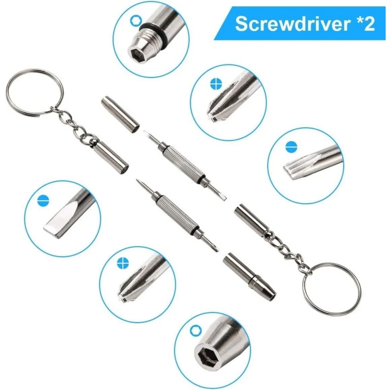 Foto 3 pulgar | Kit De Herramientas Para El Mantenimiento Y Reparación De Gafas - Venta Internacional.