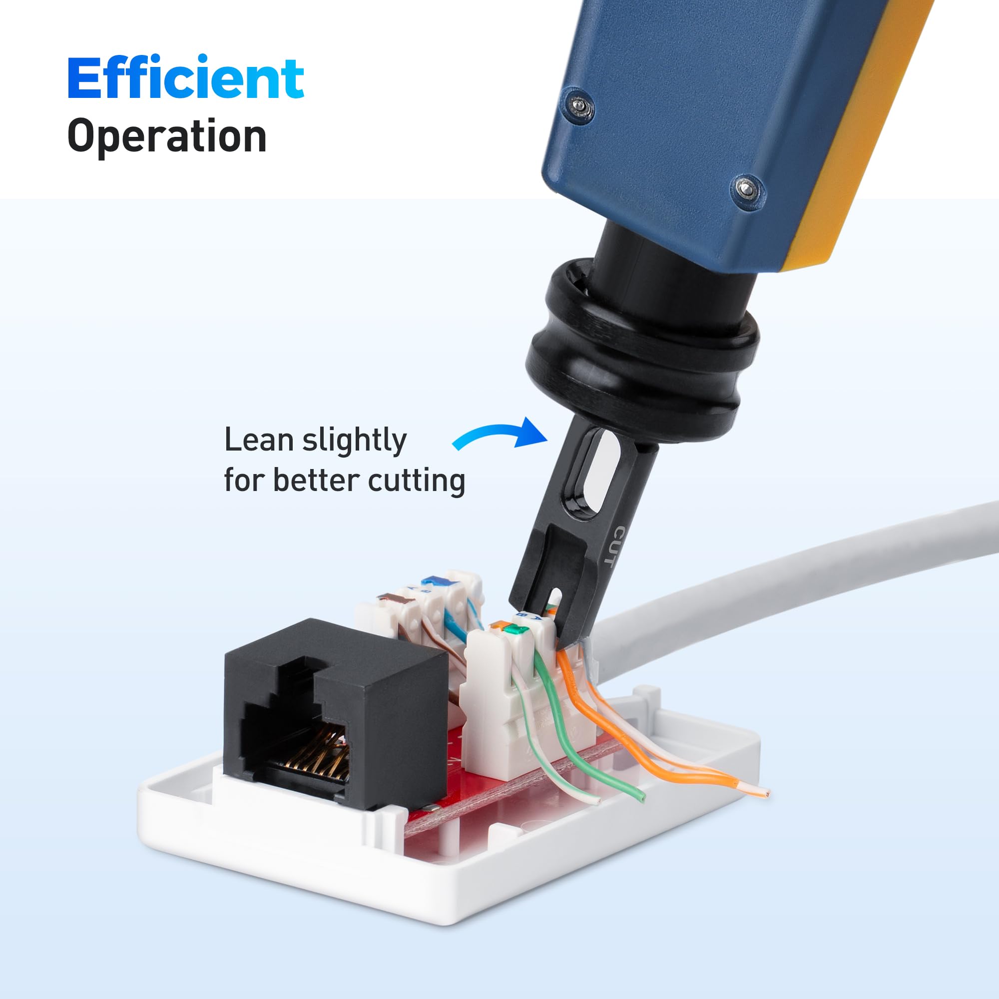 Foto 5 pulgar | El Cable Perforado Para Herramientas Importa Con Rj45 De 110 Y 66 Cuchillas - Venta Internacional.
