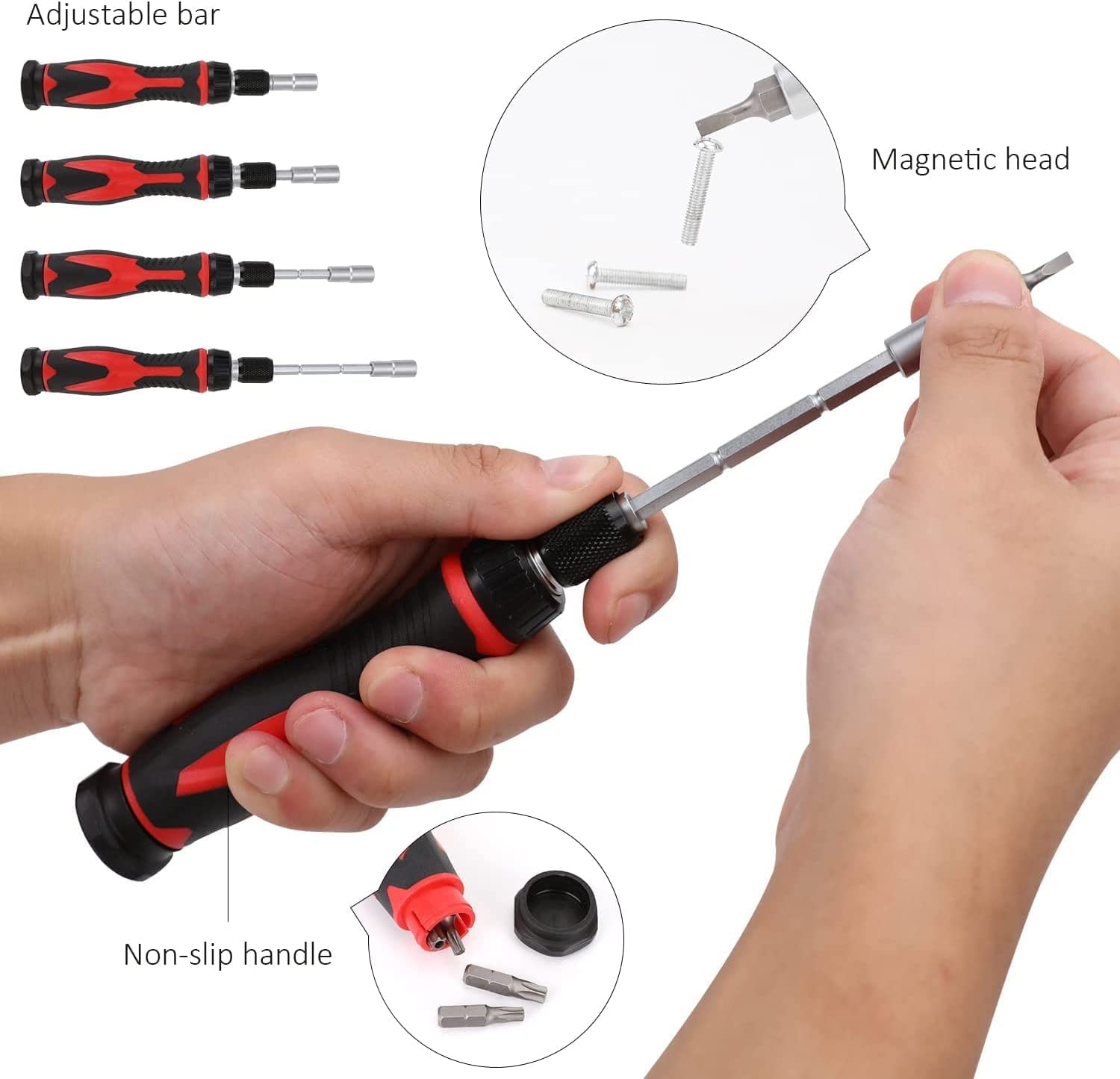 Foto 2 | Juego De Herramientas Amazon Basics: Llave De Trinquete Magnética De 73 Piezas - Venta Internacional.