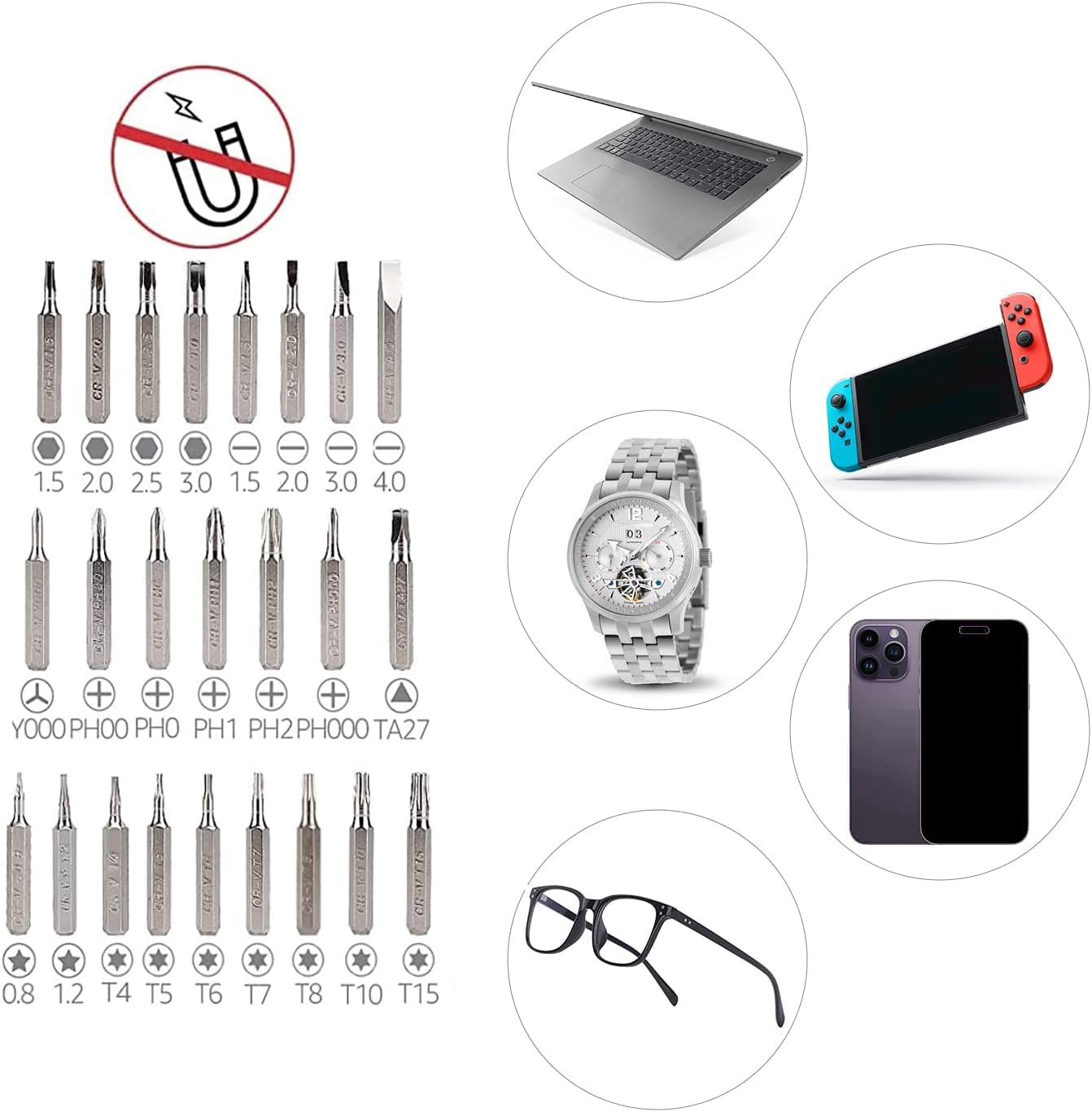 Foto 5 | Juego De Herramientas Amazon Basics: Llave De Trinquete Magnética De 73 Piezas - Venta Internacional.