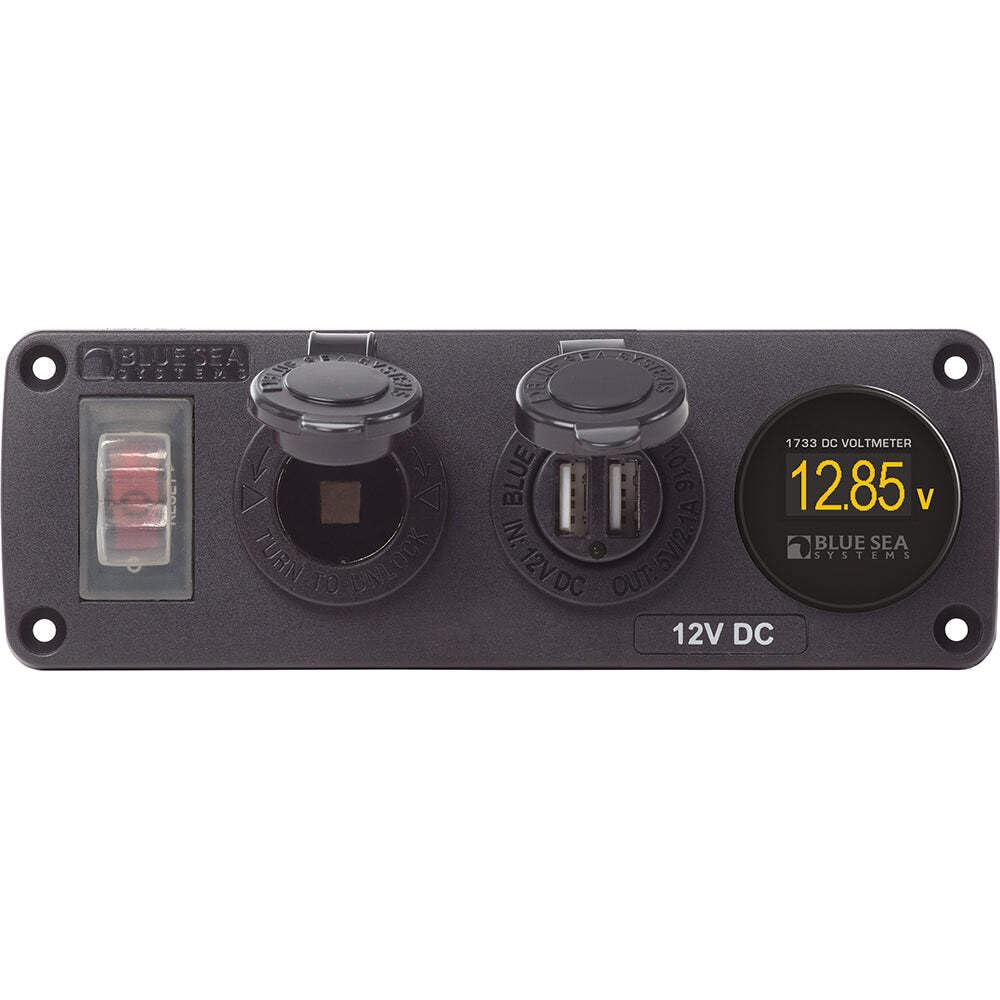 Panel De Accesorios Blue Sea Systems 4366 Resistente Al Agua 12 V - Venta Internacional. $3,051