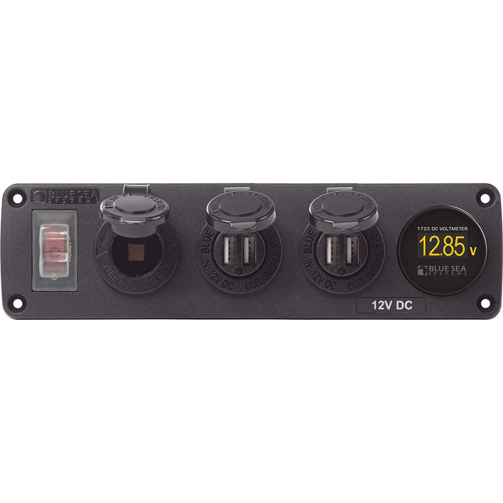 Foto 1 | Panel De Accesorios Blue Sea Systems 4368 Resistente Al Agua 12 V - Venta Internacional.