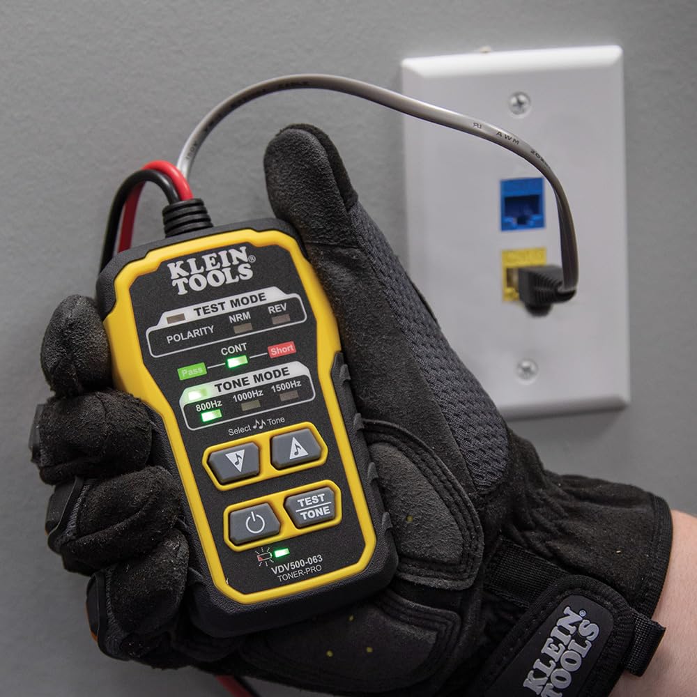 Foto 5 | Kit Generador De Tonos Y Sondas Wire Tracer Klein Tools Vdv500- - Venta Internacional.