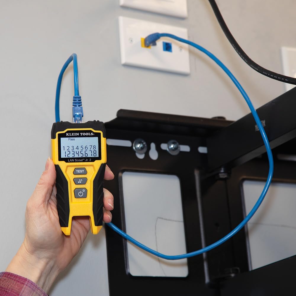 Foto 6 pulgar | Comprobador De Cables Klein Tools Vdv526-200 Lan Scout Jr. 2 - Venta Internacional.