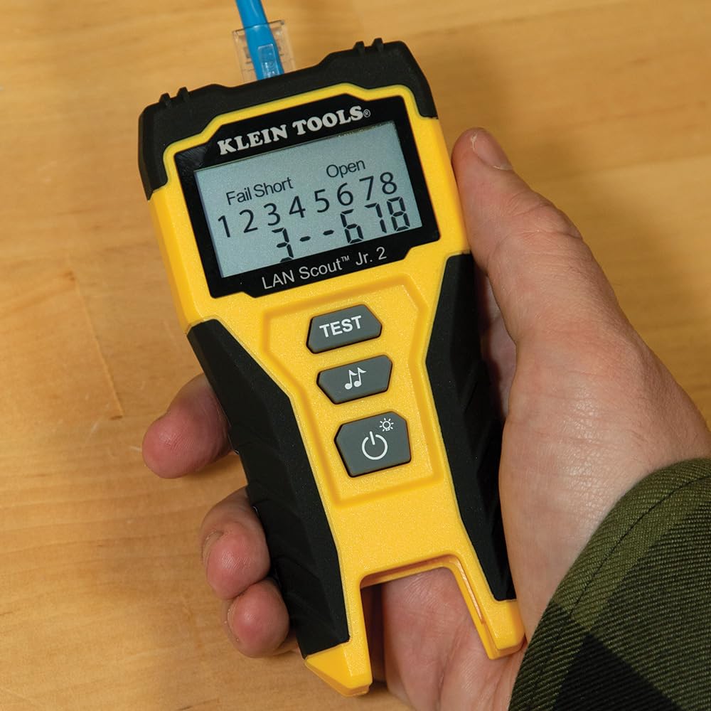 Foto 7 pulgar | Comprobador De Cables Klein Tools Vdv526-200 Lan Scout Jr. 2 - Venta Internacional.
