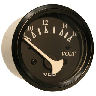 Foto 1 | Voltímetro Vdo 332-11805 Cockpit Marine 8-16 V Para Sistema De 12 V - Venta Internacional.