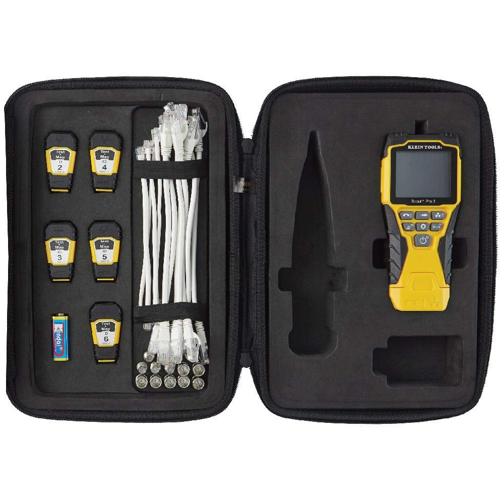 Foto 1 | Comprobador De Cables Coaxiales Klein Tools Vdv501-853 Scout Pro 3 - Venta Internacional.