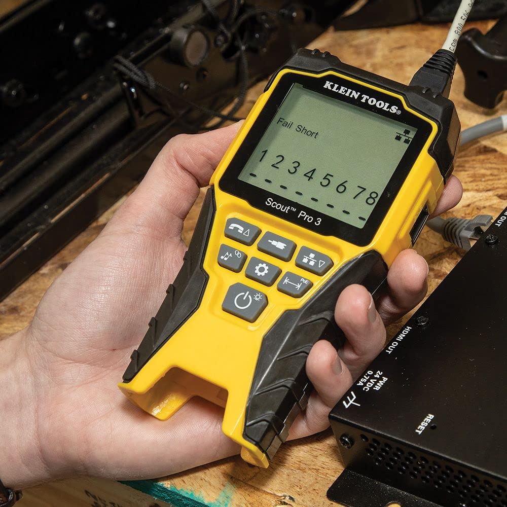 Foto 3 | Comprobador De Cables Coaxiales Klein Tools Vdv501-853 Scout Pro 3 - Venta Internacional.
