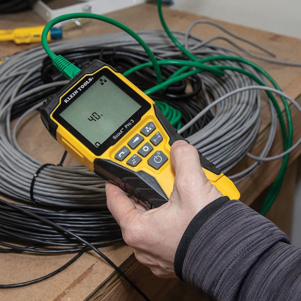 Foto 7 pulgar | Comprobador De Cables Coaxiales Klein Tools Vdv501-853 Scout Pro 3 - Venta Internacional.