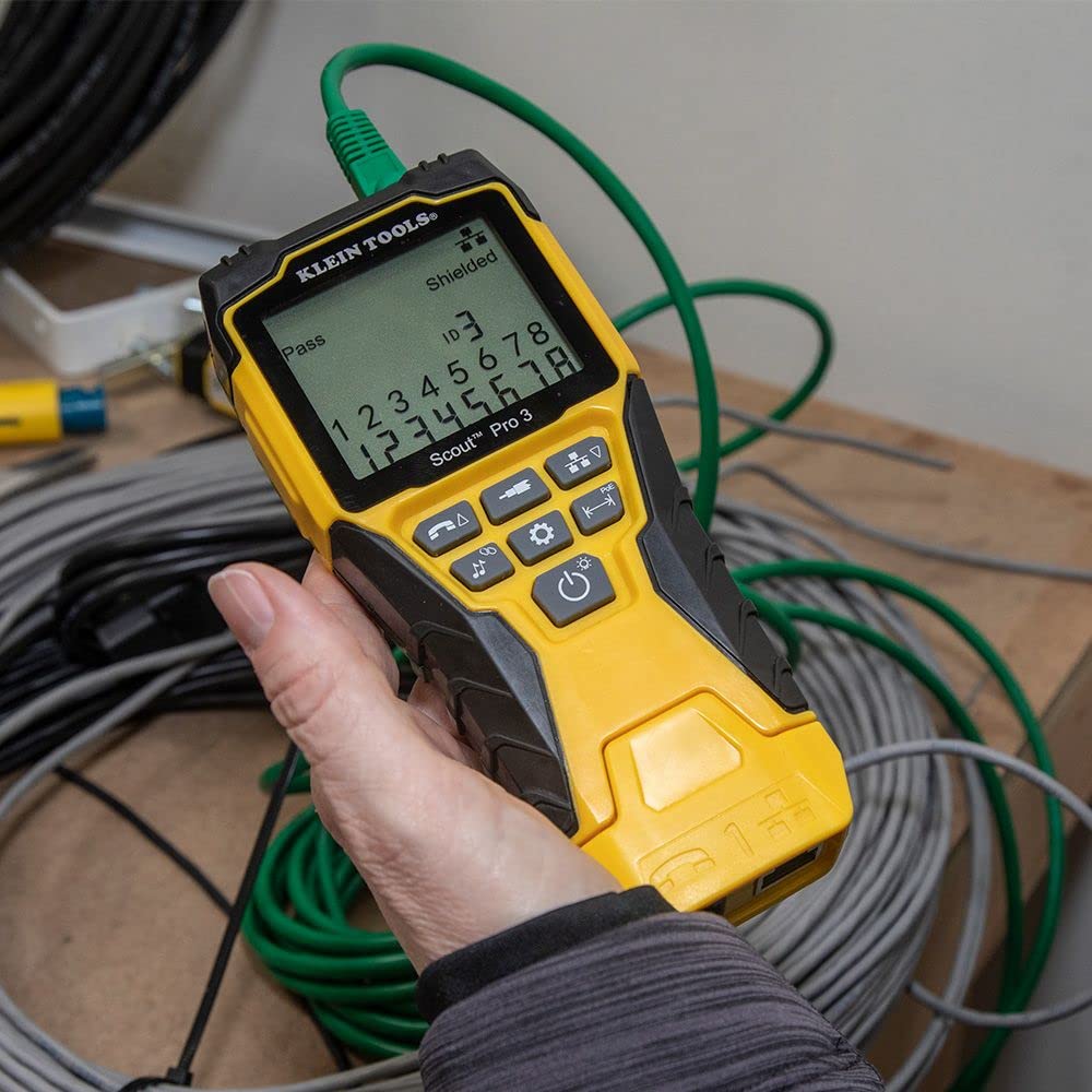 Foto 7 | Comprobador De Cables Coaxiales Klein Tools Vdv501-853 Scout Pro 3 - Venta Internacional.