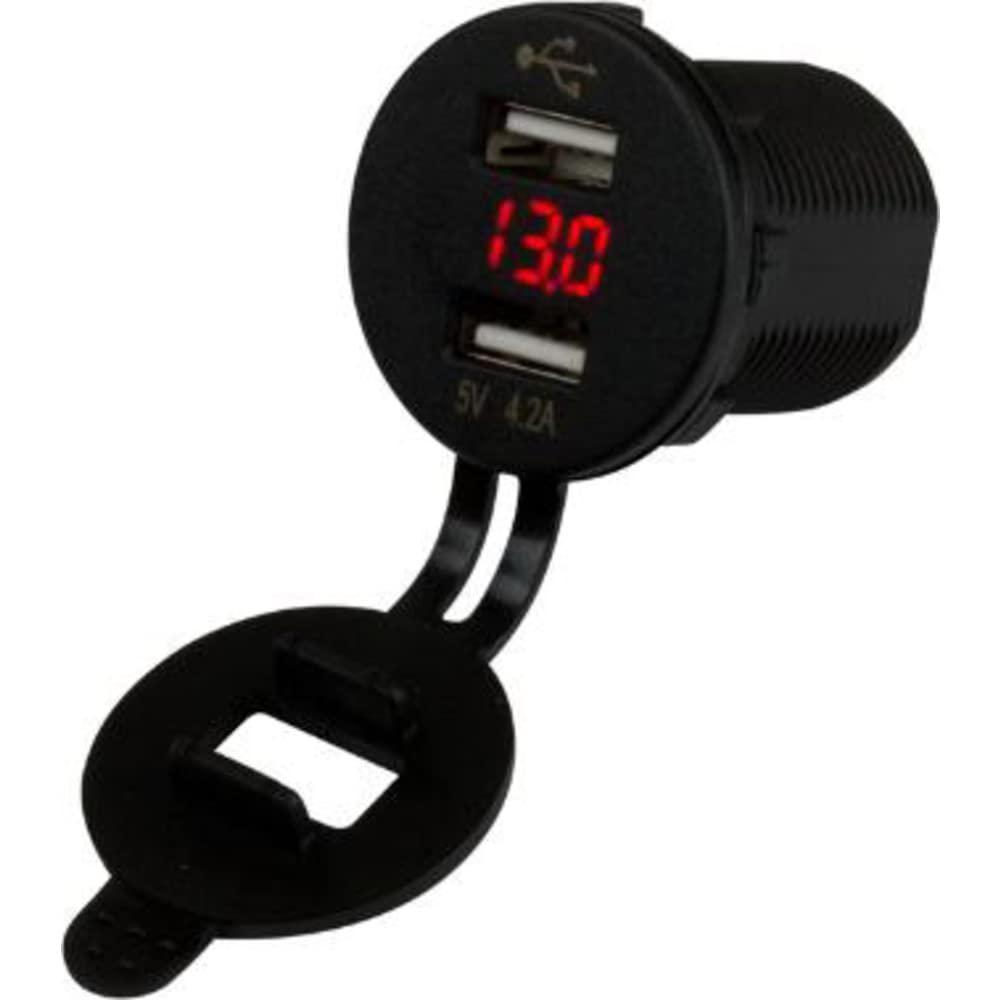 Foto 2 pulgar | Enchufe Usb/voltímetro Sea-dog Dual Con Pantalla Oculta - Venta Internacional.