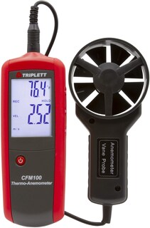 Foto 1 | Termoanemómetro Triplett Cfm100 Cfm/cmm Flujo De Aire - Venta Internacional.