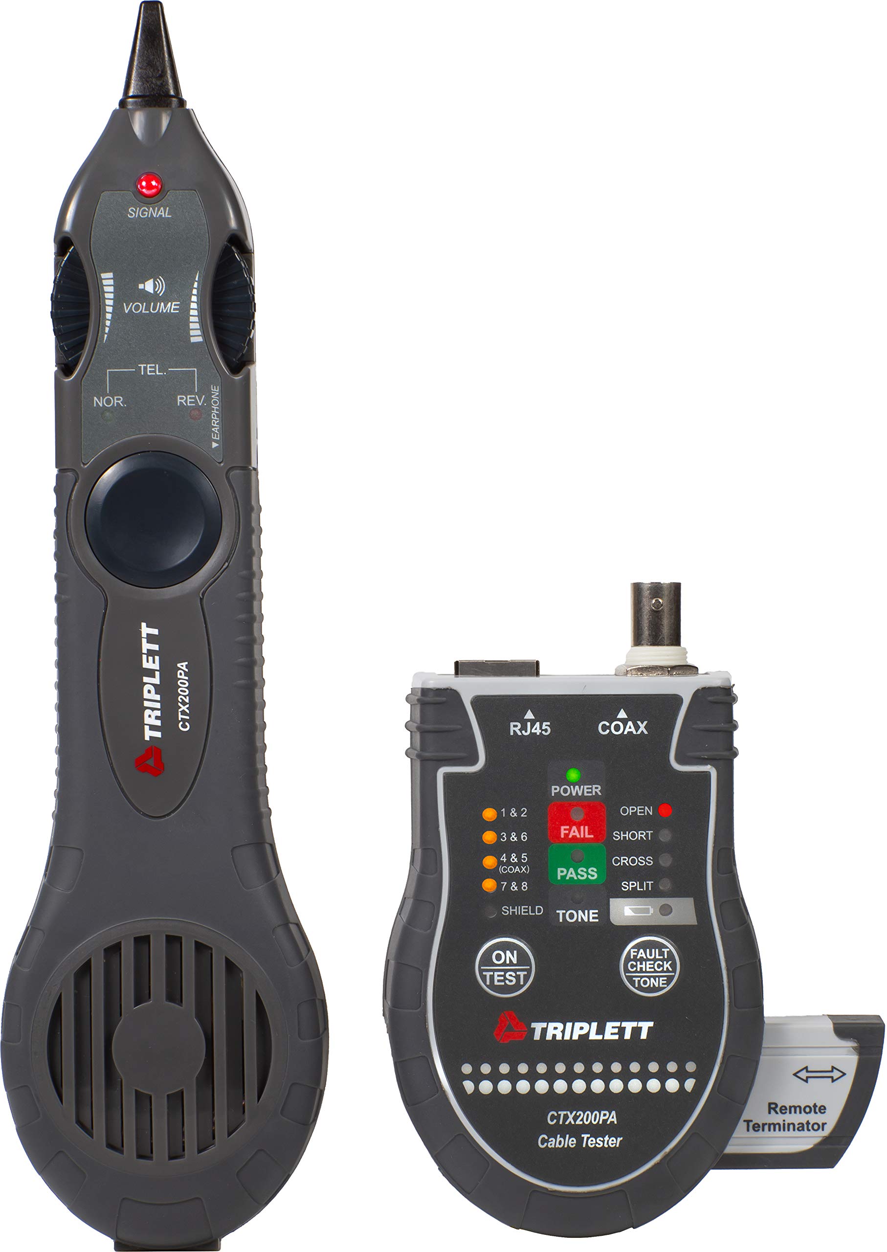 Foto 2 pulgar | Comprobador De Cables De Red Triplett Ctx200pa Rj45/coax Tia568 - Venta Internacional.
