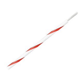 Foto 1 | Marine Wire Pacer Wul16wh-2-500 16 Awg 152 M Bobina Blanca Con Rayas Rojas - Venta Internacional.