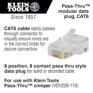 Foto 4 | Kit De Comprobador De Cables Klein Tools 80072 Rj45 Con Lan Scout Jr. 2 - Venta Internacional.