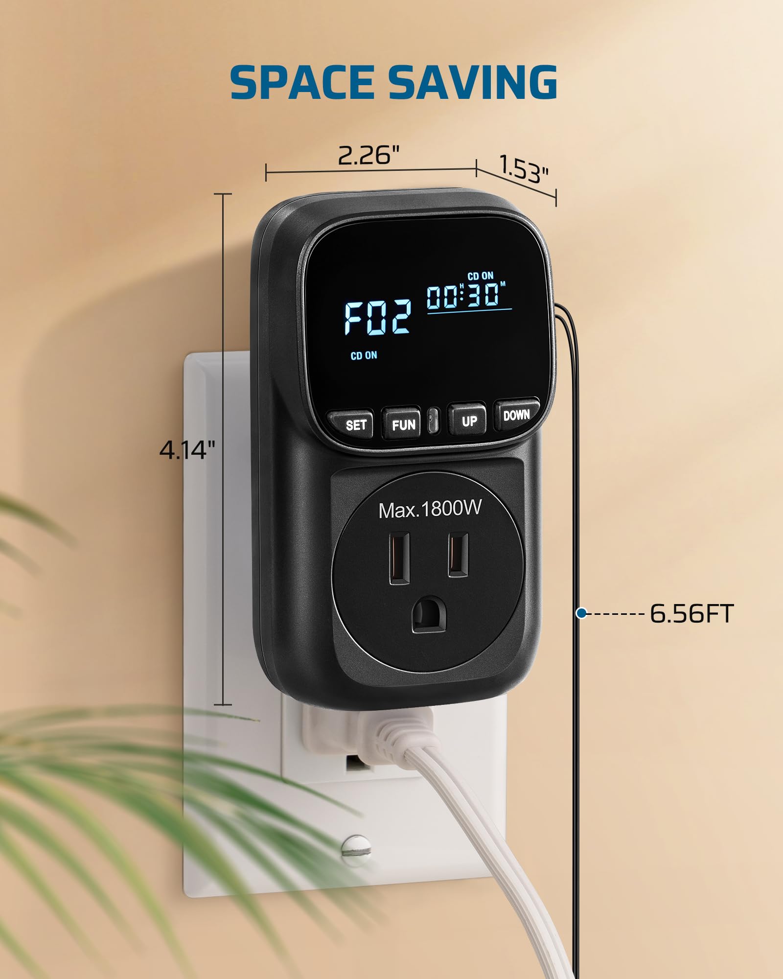 Foto 8 pulgar | Controlador De Temperatura Dewenwils Digital 15a/1800w -40 ℃ ~ 210 ℉ - Venta Internacional.