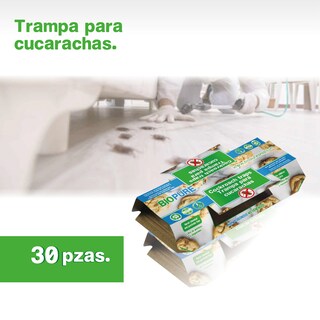 Foto 5 | Kit de Trampas de Pegamento para Cucarachas (30) - Biopure