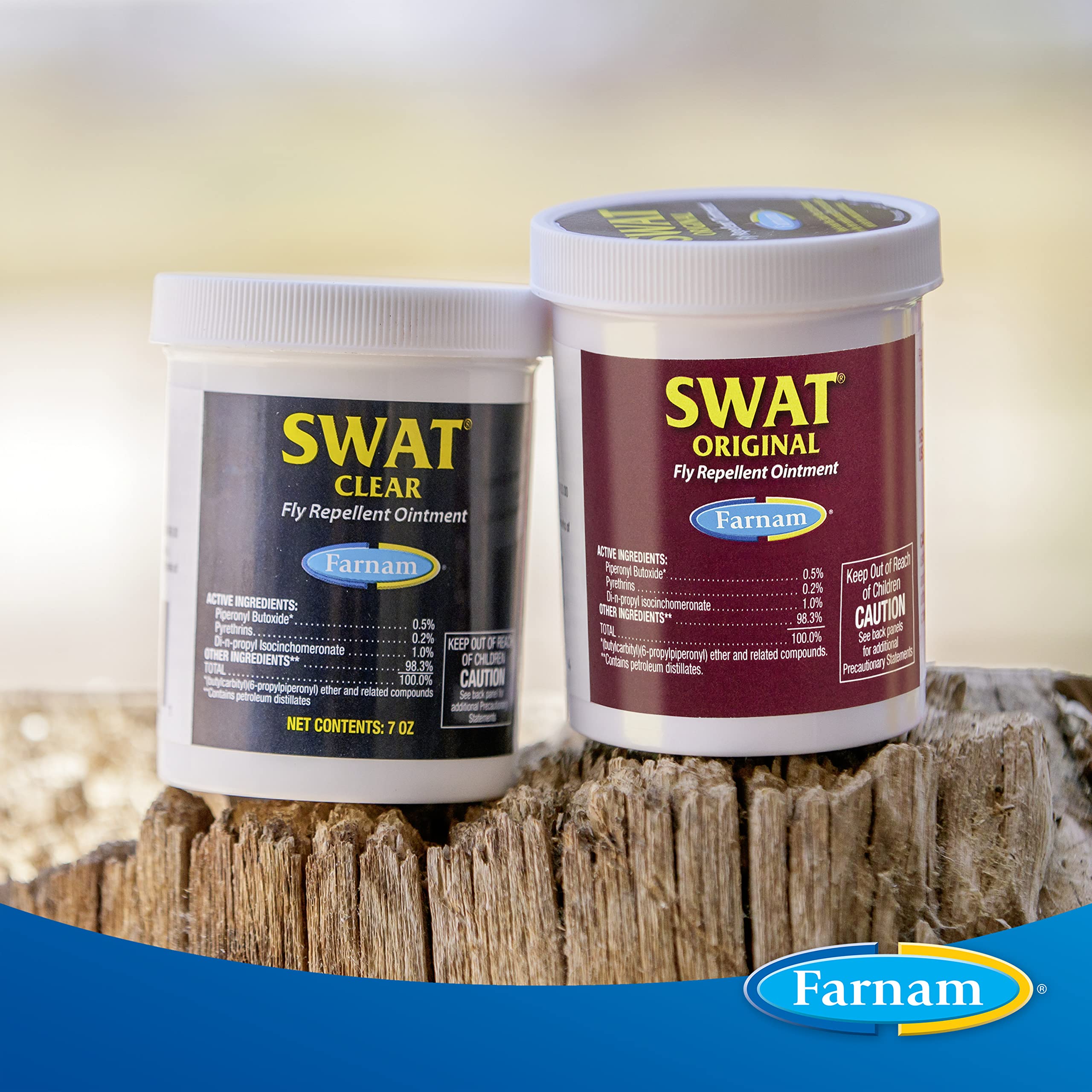 Foto 6 | Pomada Repelente De Moscas Farnam Swat Clear Para Caballos  200 Ml - Venta Internacional.