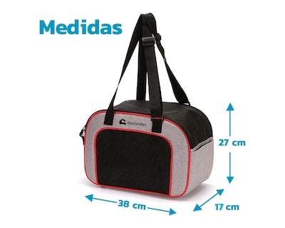 Foto 3 | Transportadora de Mascotas Bluelander 1206 color Roja