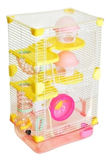Foto 2 | Jaula Malubero Casa para Hamster con Bebedero Multicolor