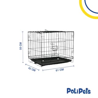 Foto 2 | Transportadora Metálica Poli Pets Raza Mediana