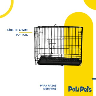 Foto 3 | Transportadora Metálica Poli Pets Raza Mediana