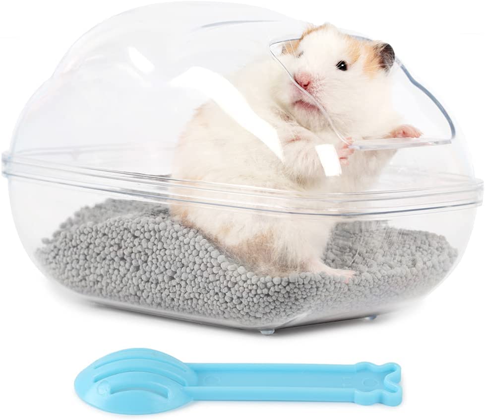 Foto 2 pulgar | Recipiente De Baño De Arena Para Hámster Huoguo, Plástico Transparente - Venta Internacional.