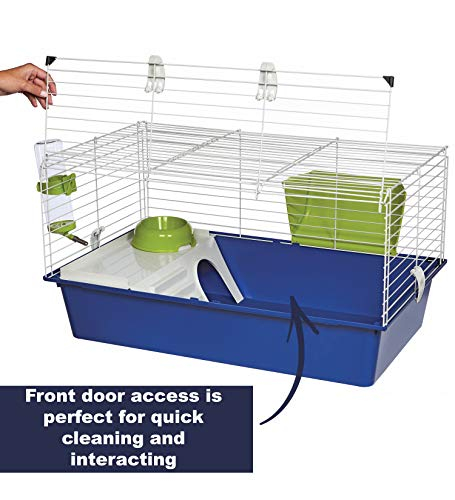 Foto 4 | Casas Para Mascotas Critterville Cleo Blu En Jaula Para Conejillos De Indias Del Medio Oeste - Venta Internacional.