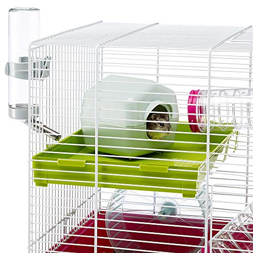 Foto 8 pulgar | Jaula Para Hámster Ferplast Luara Pequeña, Divertida E Interactiva - Venta Internacional.