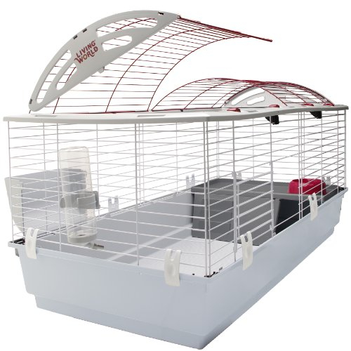 Foto 2 pulgar | Hábitat De Lujo Para Conejos Y Animales Pequeños De Cage Living World - Venta Internacional.