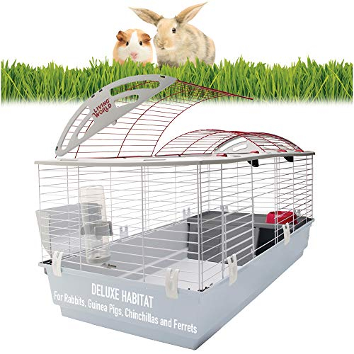 Foto 3 pulgar | Hábitat De Lujo Para Conejos Y Animales Pequeños De Cage Living World - Venta Internacional.