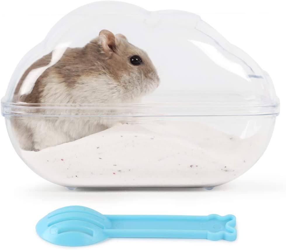 Foto 2 pulgar | Recipiente De Baño De Arena Para Hámster Huoguo, Plástico Transparente - Venta Internacional.