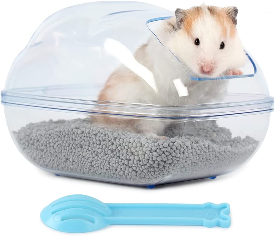 Foto 2 pulgar | Recipiente De Baño De Arena Para Hámster Huoguo, Plástico Transparente - Venta Internacional.