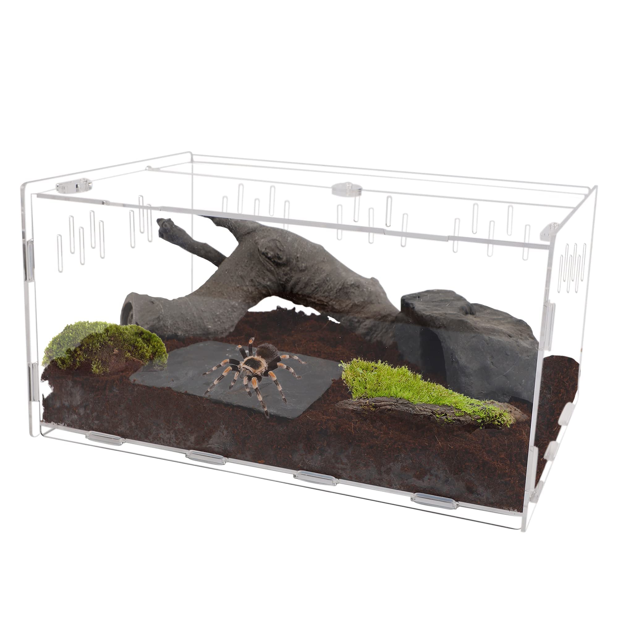 Foto 2 pulgar | Terrarium Winemana Recinto Para Reptiles Y Tarántulas, 40 X 28 X 15 Cm - Venta Internacional.