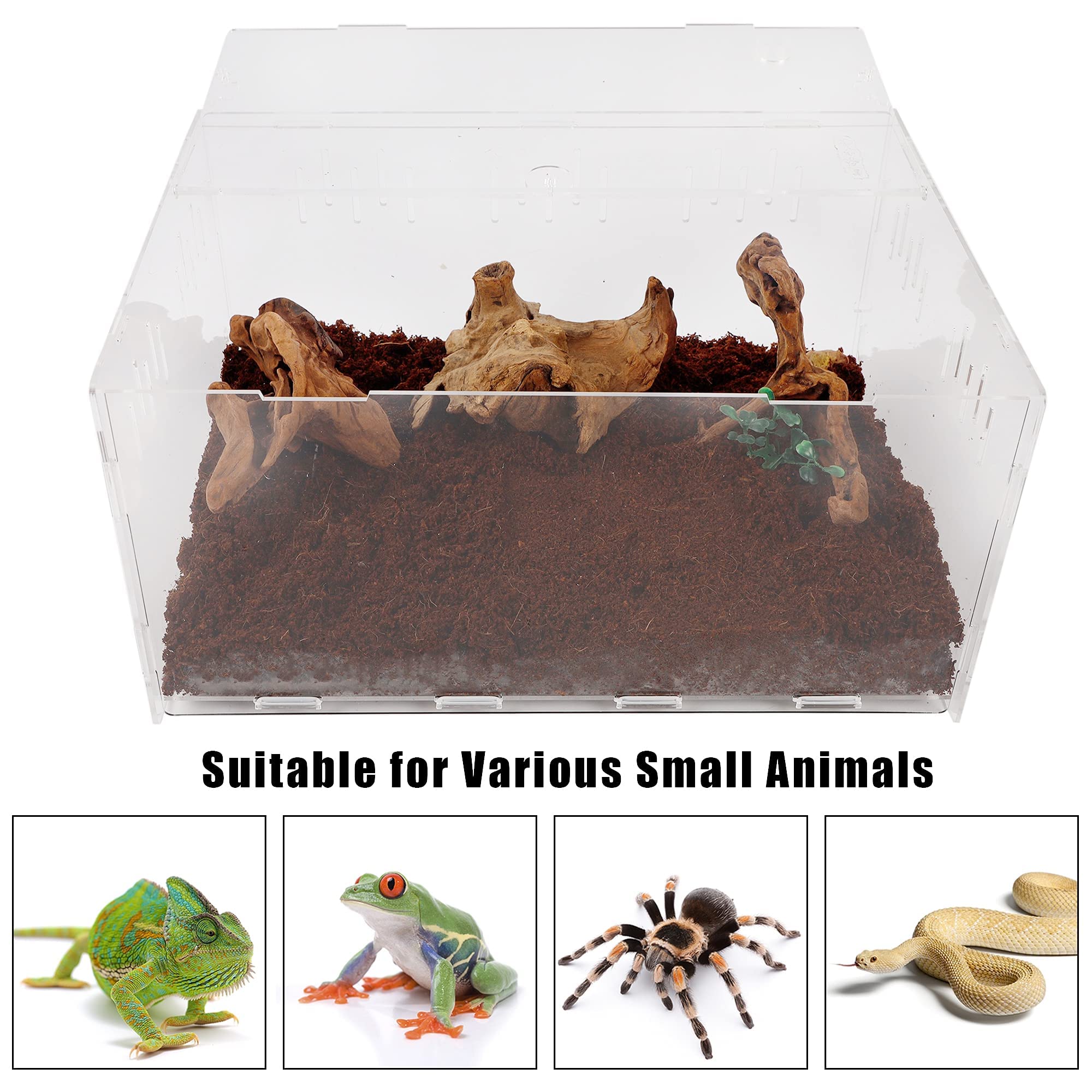 Foto 4 pulgar | Terrarium Winemana Recinto Para Reptiles Y Tarántulas, 40 X 28 X 15 Cm - Venta Internacional.