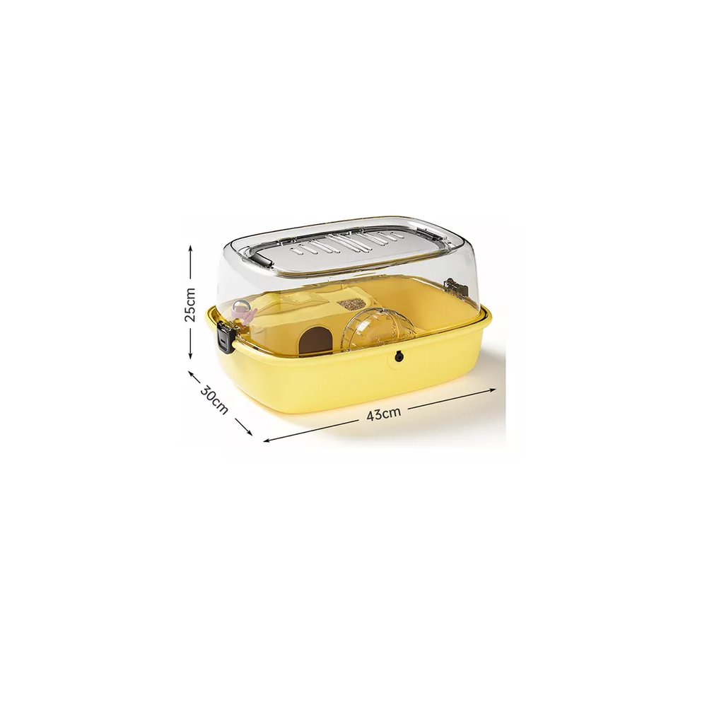 Foto 2 | Jaulas Para Hámsteres, Bebederos Con Ruedas Deslizantes Eo Safe Imports Esi-18558 Amarillo