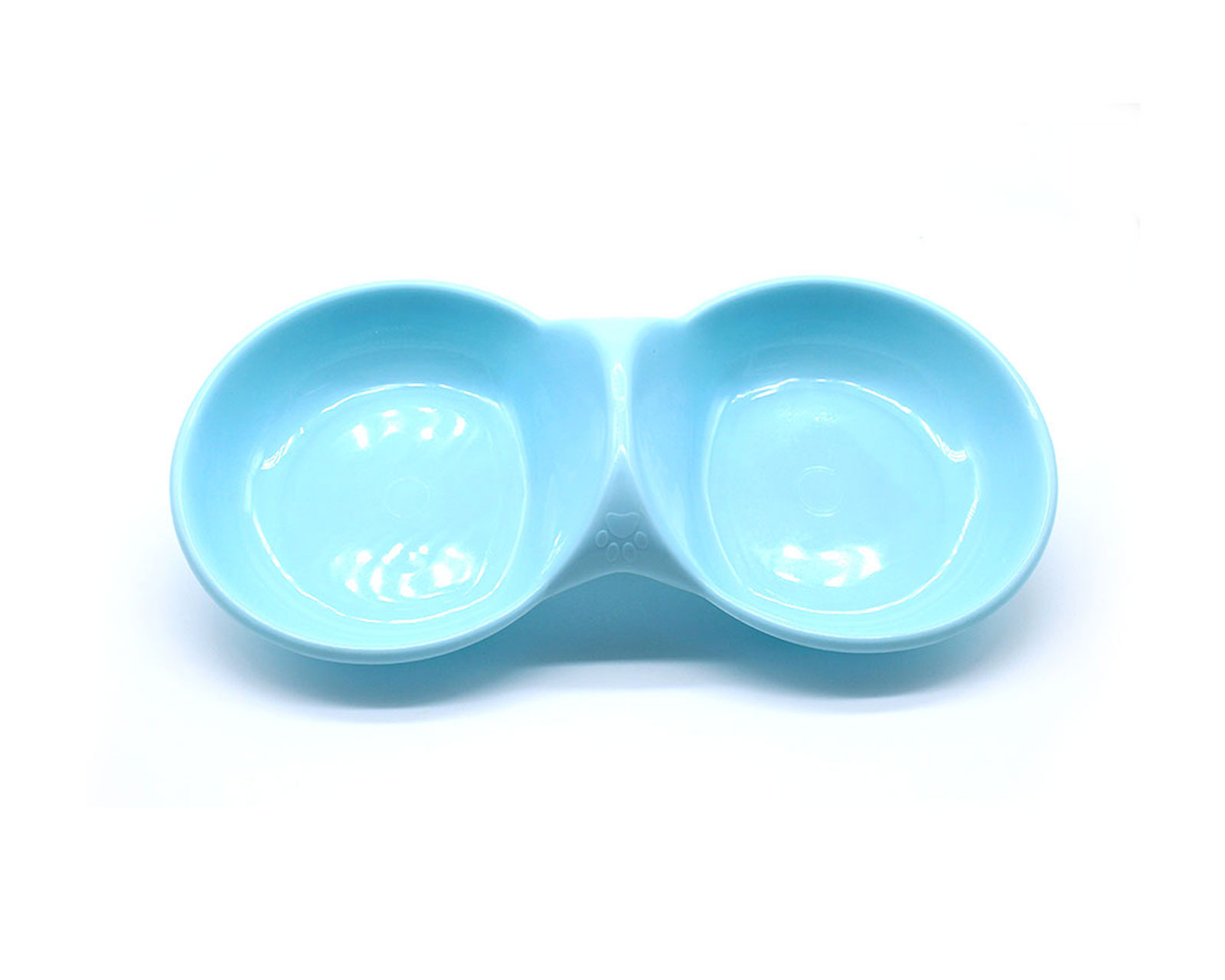 Foto 3 pulgar | Kit de 3 Platos Doble Bajío Pets Mini para Razas Pequeñas color Azul