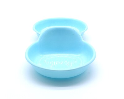 Foto 3 | Kit de 3 Platos Doble Bajío Pets Mini para Razas Pequeñas color Azul