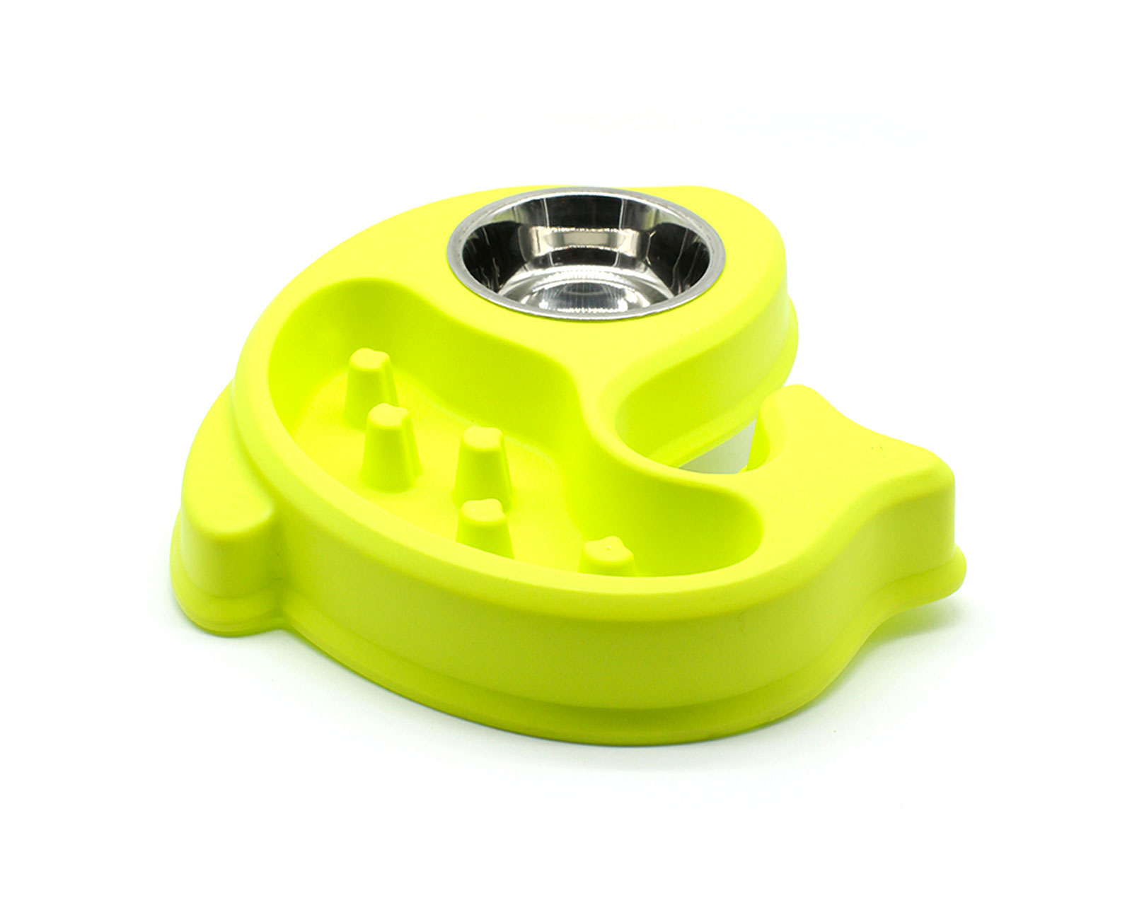 Plato Moderador en Forma de Pez color Verde - BajíoPets