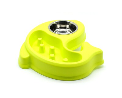 Foto 1 | Plato Moderador en Forma de Pez color Verde - BajíoPets