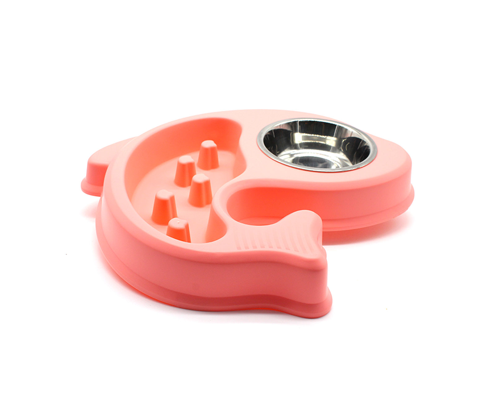 Foto 3 pulgar | Plato Moderador en Forma de Pez color Rosa - Bajíopets