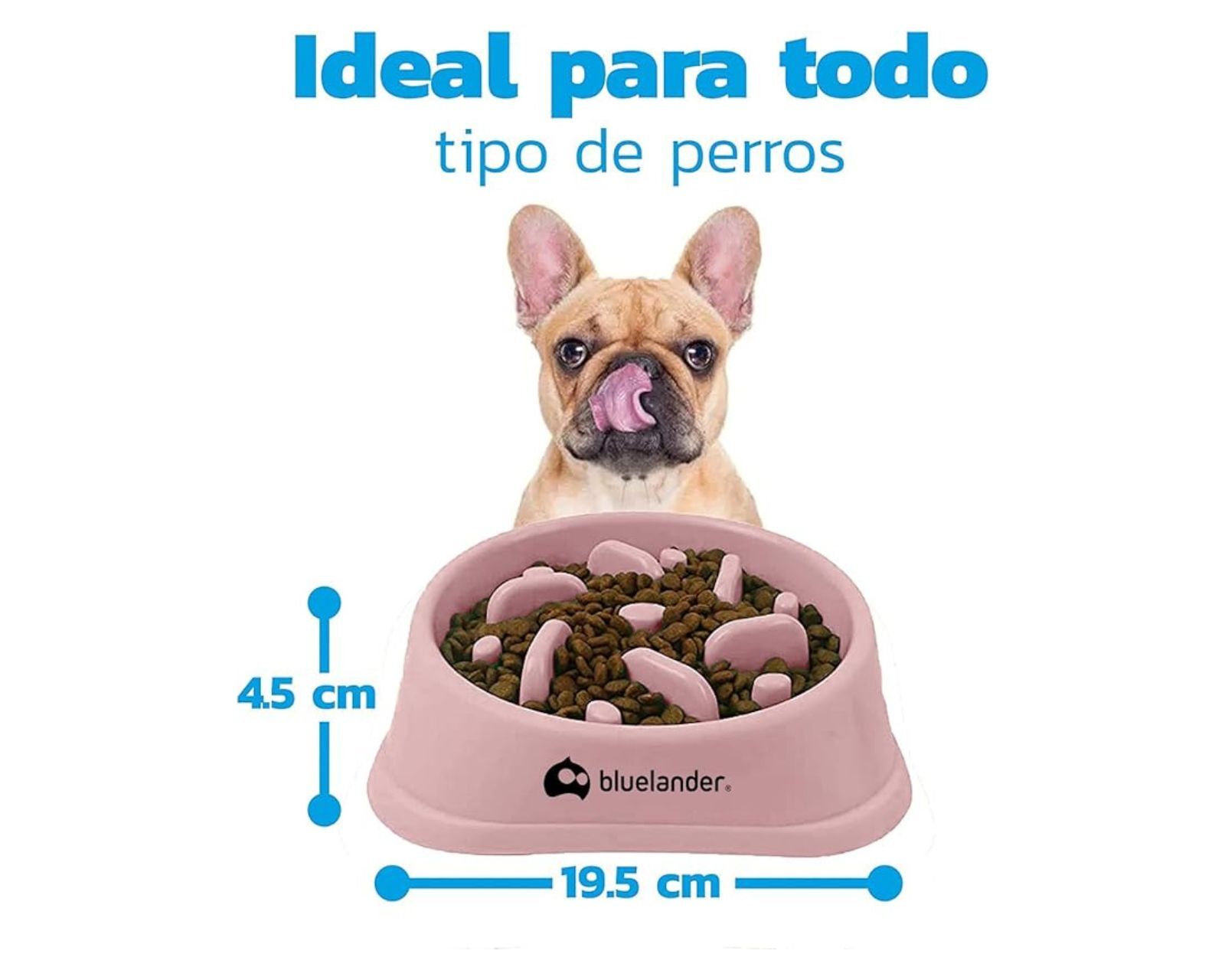 Foto 2 | Plato para Mascota Bluelander 1206 color Rosa