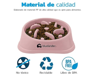 Foto 4 | Plato para Mascota Bluelander 1206 color Rosa