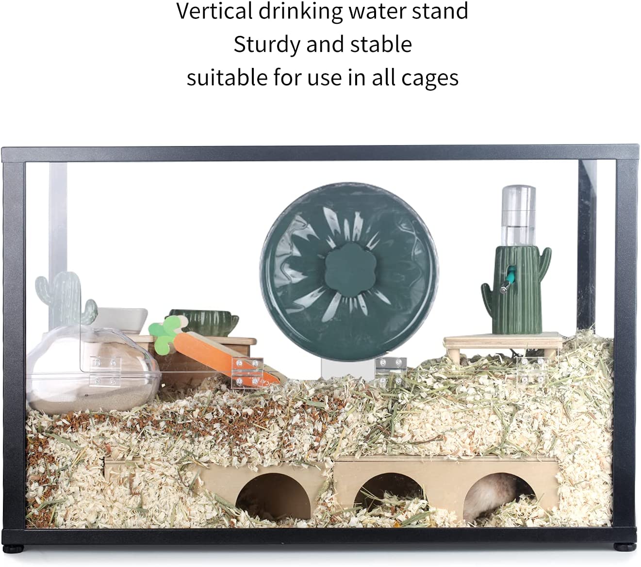 Foto 3 pulgar | Botella De Agua, Cuenco De Cerámica Para Comida Para Animales Pequeños Huoguo - Venta Internacional.
