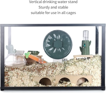 Foto 2 | Botella De Agua, Cuenco De Cerámica Para Comida Para Animales Pequeños Huoguo - Venta Internacional.