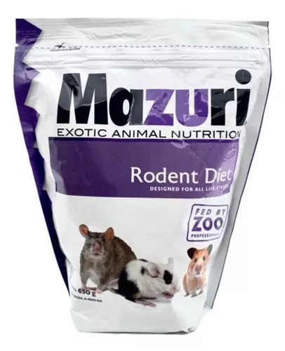 Foto 2 pulgar | Alimento Para Raton Hamster Roedores 650g Mazuri
