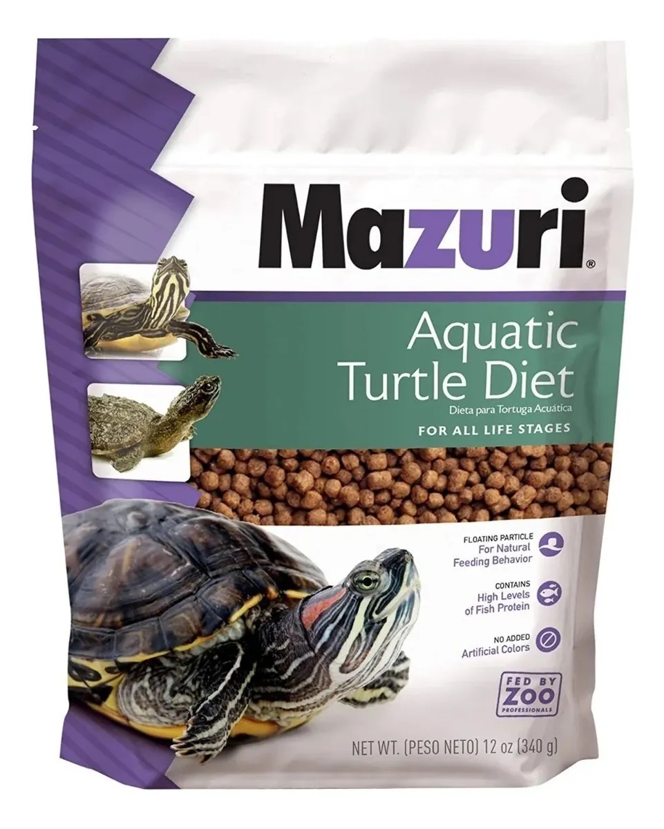 Foto 2 pulgar | Mazuri Aquatic Turtle Diet 450 g