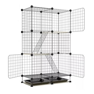 Foto 1 | Corral Para Mascotas 3pisos Con Puerta Eo Safe Imports Esi-14502 Negro