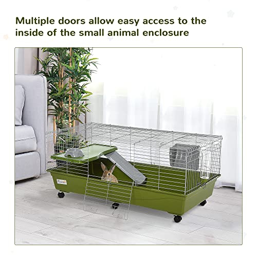 Foto 4 | Jaula Para Animales Pequeños Pawhut 47 Chinchilla, Conejillo De Indias Y Hurón - Venta Internacional.